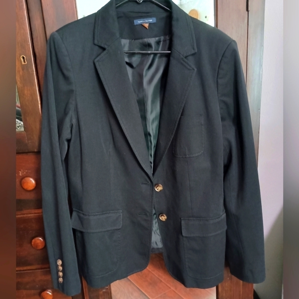 Tommy Hilfiger Women's Classic Black Blazer_16